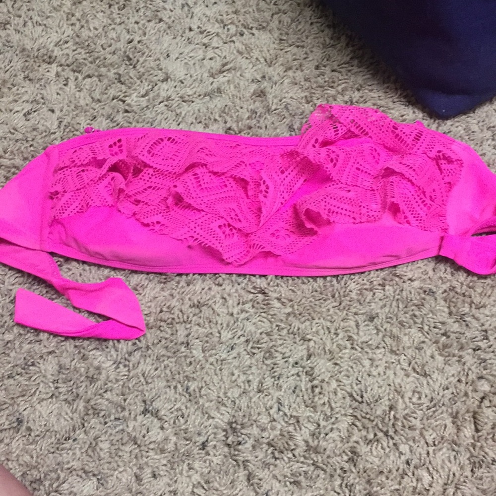 Bandeau swimsuit top